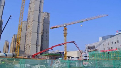 华润双子楼项目:春节前完成地上六层结构施工
